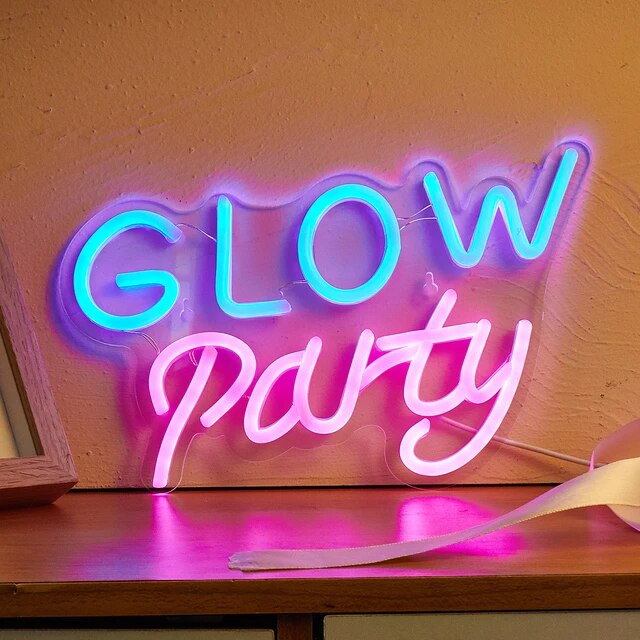 Neon Glow Party Sign Shonenlamp 8356