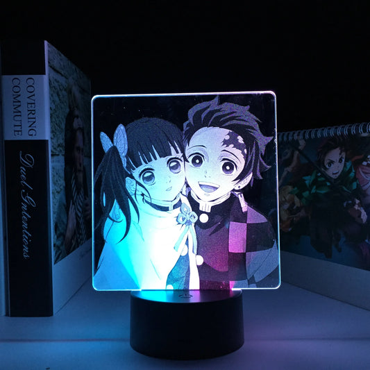 Newest Demon Slayer Anime Light Box Christmas Gifts for Fans Demon Slayer  Figure LED Lamp Lightbox Manga 3d Papercut Diy TableBoys/Girls/Kids for  Room Decor - Yahoo Shopping